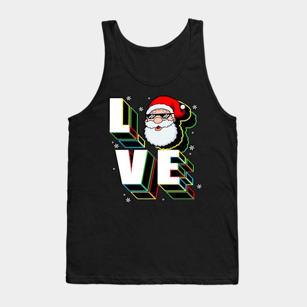 santa in love Tank Top by spoilerinc